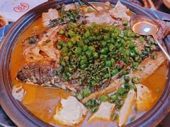 -探鱼·鲜青椒爽麻烤鱼(银泰城店)