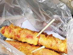 面拖火腿肠-阿婆油墩子(五里桥路188弄小区店)