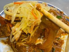 麻将拉皮-聚合鑫东北熏酱熟食麻辣面(长阳店)