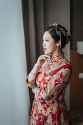 点击看大图 -觅白婚纱礼服馆