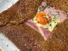 巴黎火腿鸡蛋芝士蘑菇可丽饼-RAC BAR(安福路店)