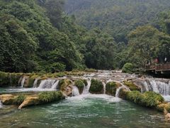 -小七孔景区-六十八级跌水瀑布