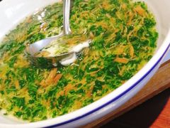 荠菜干贝水划蛋-大牌大·传统杭帮菜(湖滨店)