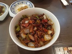 小炒牛肉猪肝面-王繁星面馆(西安熙地港店)
