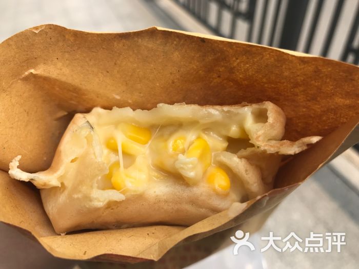 玉米芝士车轮饼