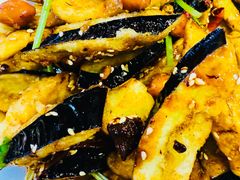 穆鑫楼炸茄子-穆鑫楼食府