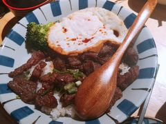 滑蛋雪花牛肉粒盖饭-和风食堂·日料·无界小火锅