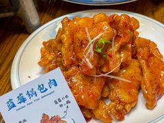 -东来菜馆•手抓海鲜家常菜•海鲜锅贴(鸽子窝店)