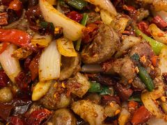 辣爆猛羊腰-宁夏国强手抓羊肉·清真菜(未央路凤三店)