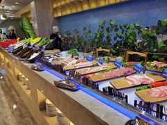 自助取餐区-锤头鲨毛肚海鲜烤肉自助餐厅(国购广场店)