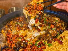 -探鱼·鲜青椒爽麻烤鱼(银泰城店)