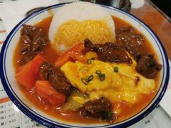 鲜茄滑蛋牛肉饭-小龍鳳餐室(番禺路店)