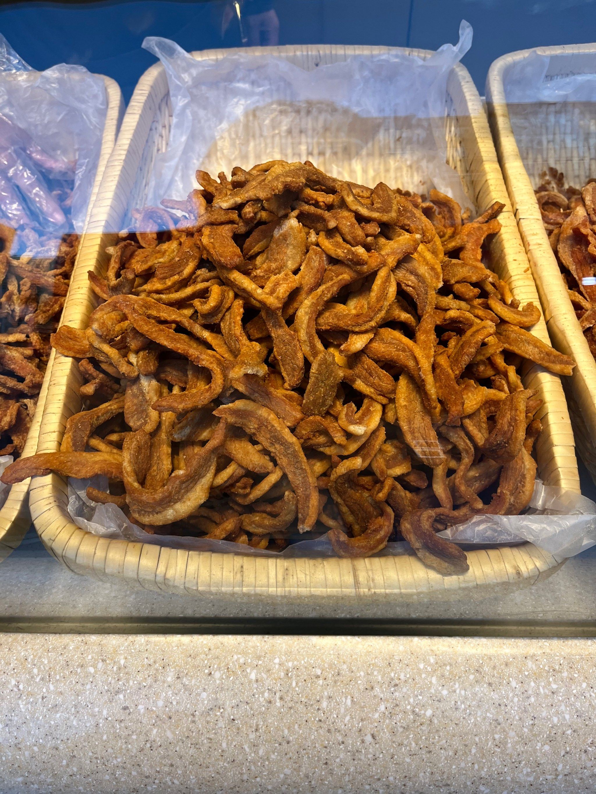 超好吃的李村肉脂渣