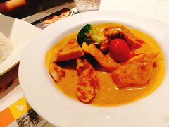 咖喱猪扒饭-新宝餐厅(流塘店)