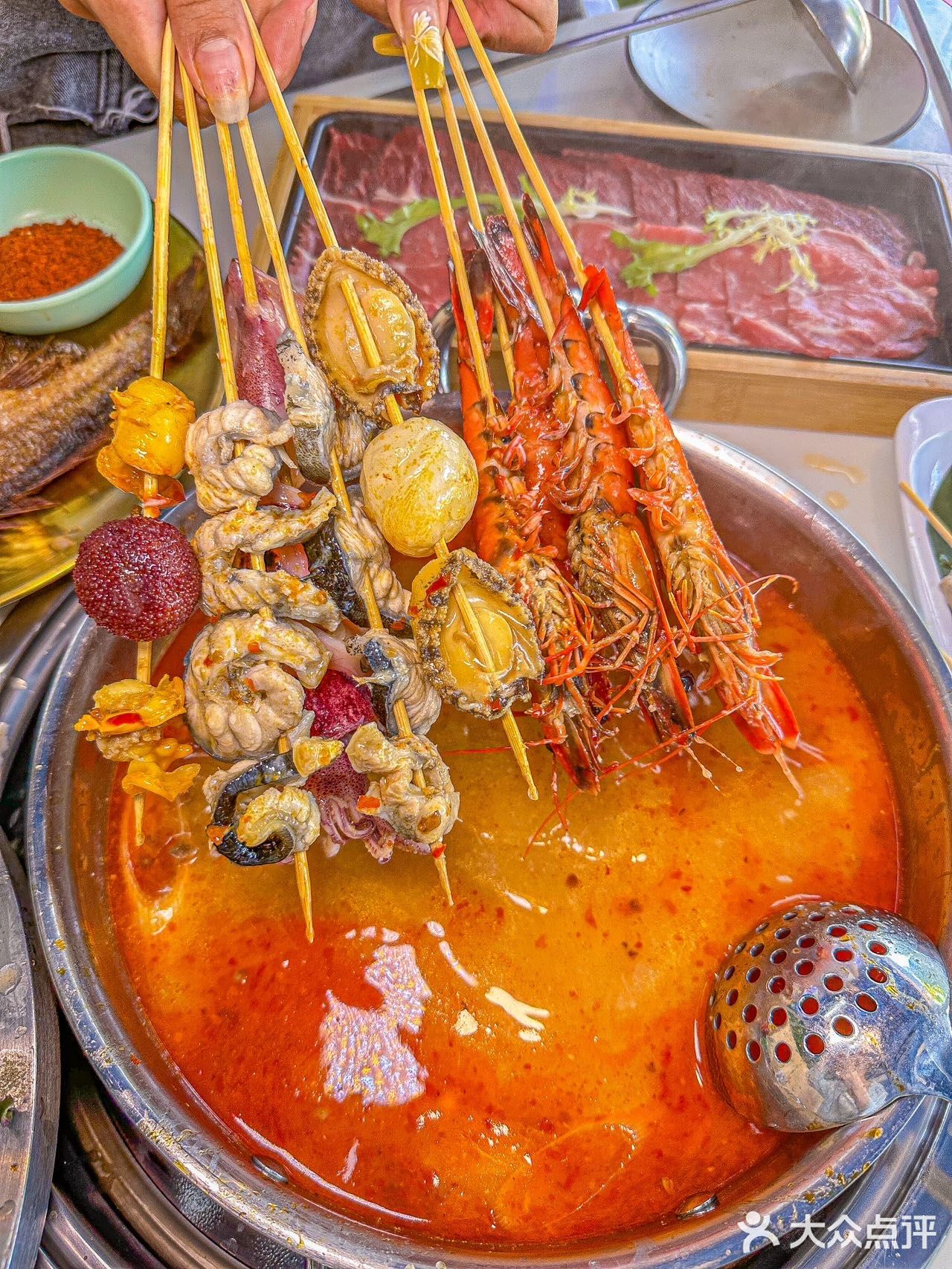 北海太太太好吃了！落地北海第一顿。。。