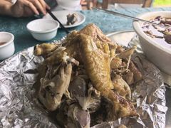 -古榕农庄·桑拿簸箕菜·招牌泥焗鸡(清远长隆店)