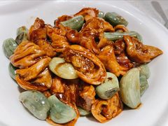 腊八蒜烧肥肠-永乐饭庄(安德路店)