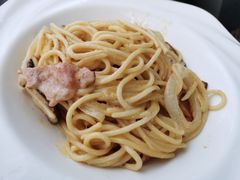 烟肉奶油汁意大利面-神州半岛喜来登度假酒店·盛宴汉堡·战斧牛排·后安粉