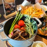 广州这家氛围西餐厅好有艺术感[色]