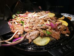 -燚店·铁板鱼蛙·烤肉·烤串(北新桥店)