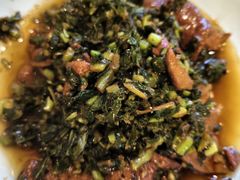 雪菜猪肝-双塔老饭店