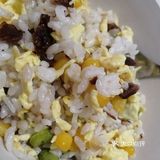 早餐,简单而有营养,美味的蛋炒饭