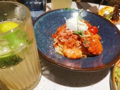 鲜茄茸大虾配马斯卡朋意大利面-BE BRIGHT KITCHEN(正佳广场店)