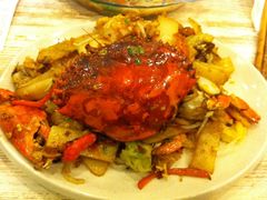 膏蟹炒糕-十面欢腾·海鲜面·台式Bistro(长乐路店)