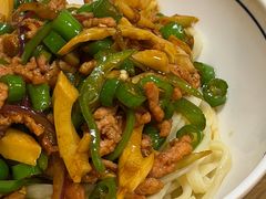 青椒肉丝拌面-锅儿挑面馆
