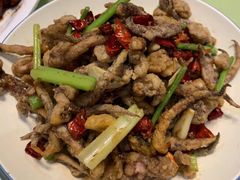 干煸鱿鱼须-陈傻子餐厅(世纪都会店)