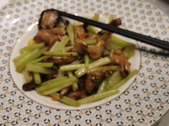 香芹炒爽板肚-广东道至正餐厅(区庄店)
