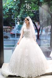 点击看大图 -予白婚纱礼服馆