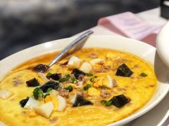 三色肉碎蒸水蛋-粤财皇冠假日酒店·彩华轩中餐厅