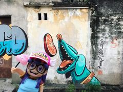 -槟城街头艺术街区