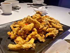 椒盐蘑菇-西域阿里马新疆菜·清真(桂花路店)