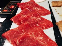 澳洲牛板腱-猪啊牛呀羊啊铜盘烤肉(正大广场店)