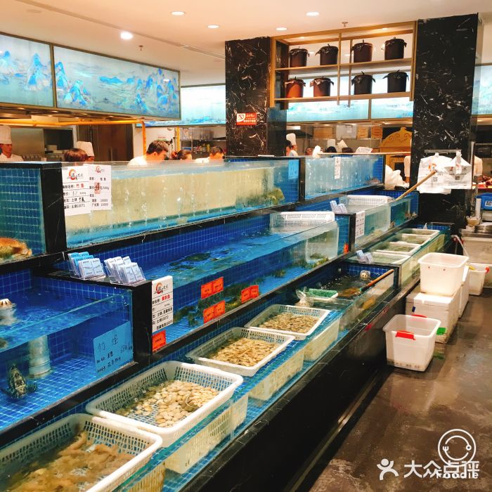 梁家大院•农家菜(昆山会展中心店)水产区图片