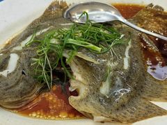 清蒸多宝鱼-旺富东海大酒楼(海鲜街店)