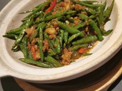 沙茶肉糟啫云南扁豆-小炳胜(卓悦中心店)