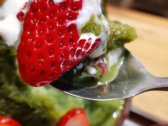 草莓抹茶冰-WONDER ICE 萬得冰田(建設路总店)