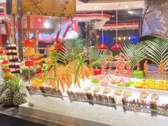 自助取餐区-四海一家自助餐(益田假日广场店)