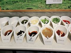 自助调料区-蒙古大营羊蝎子火锅烧烤(安东巷店)