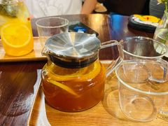 李白桃红果茶-黑草莓(重庆路店)