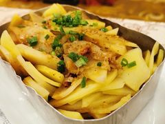 饭盒蒸土豆片-长白山国际酒店中餐厅