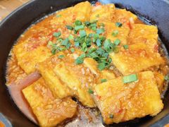 蒜香火腿包浆豆腐-云海肴·汽锅鸡·云南菜(苏州中心店)