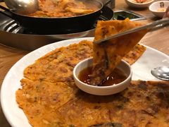 泡菜饼-喇喇排骨火锅·传统韩式脊骨汤(望京西园总店)