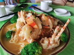 芝士焗龙虾伊面-盛港湾海鲜食府(黄沙店)