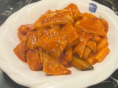 鱼饼炒年糕-桃园中华料理炸酱面(燕儿岛路店)