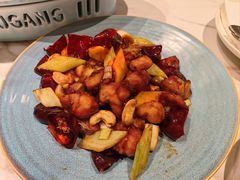 宫保腰果鸡丁-鹿港小镇(霄云店)
