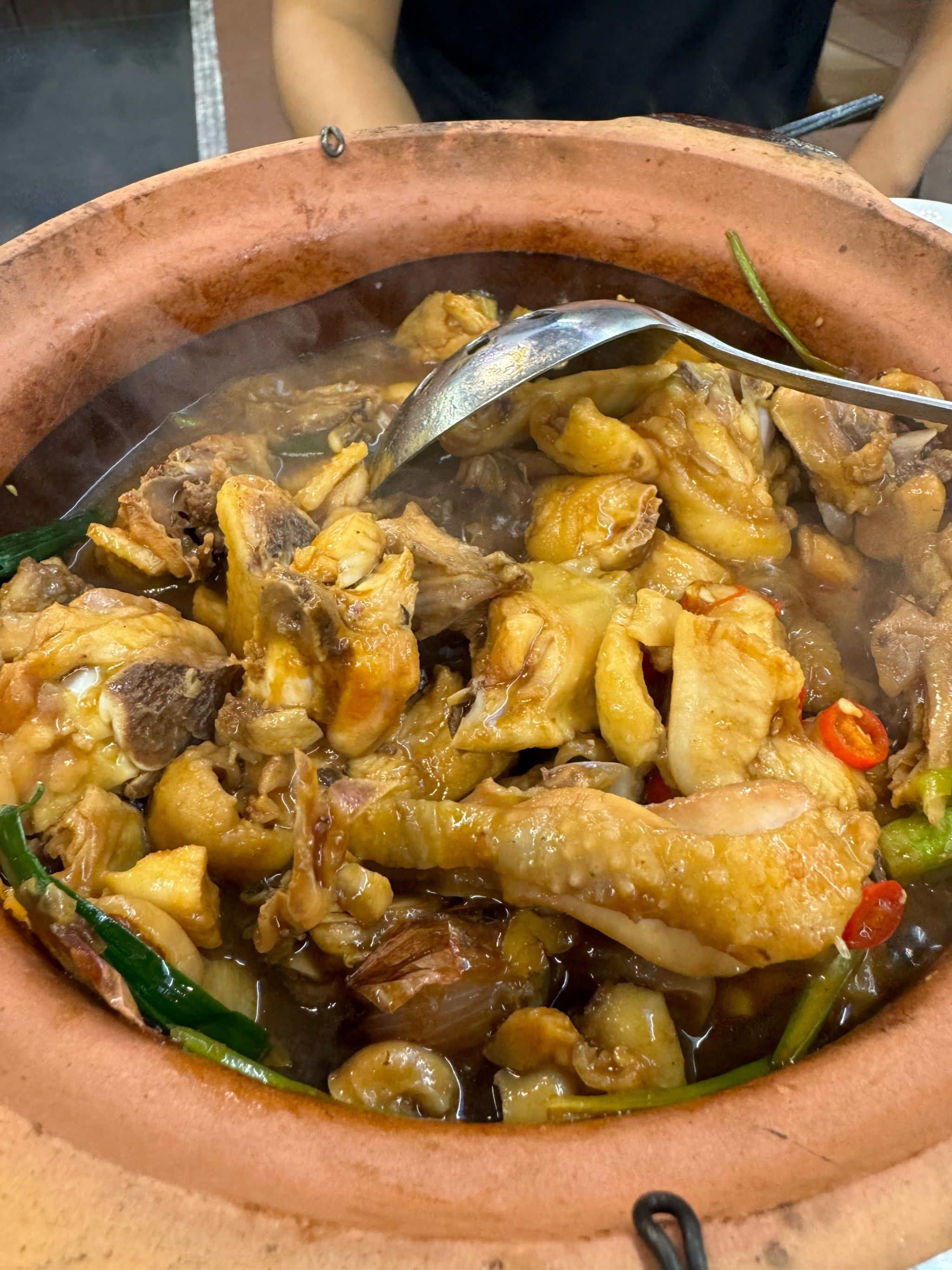 碳炉鸡煲